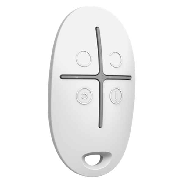 Ajax SpaceControl white, wireless remote control (AJ-SPACE)