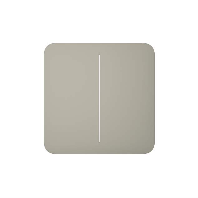 Ajax LightSwitch SoloButton double olive
