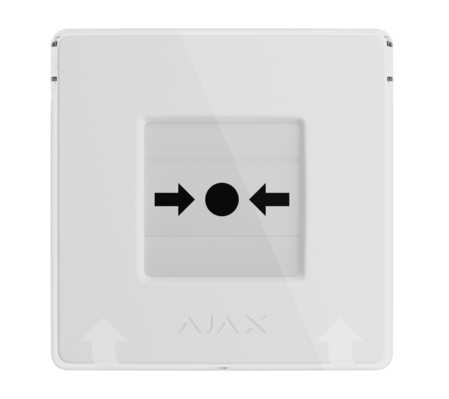 Ajax ManualCallPoint blanc déclencheur manuel d'alarme AJ-ManualCallPoint-White