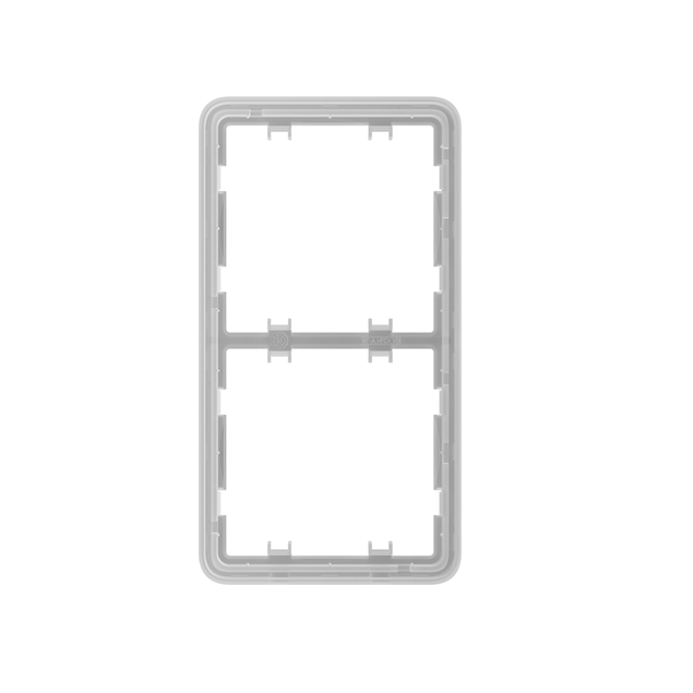 Ajax LightSwitch cadre 2 postes vertical