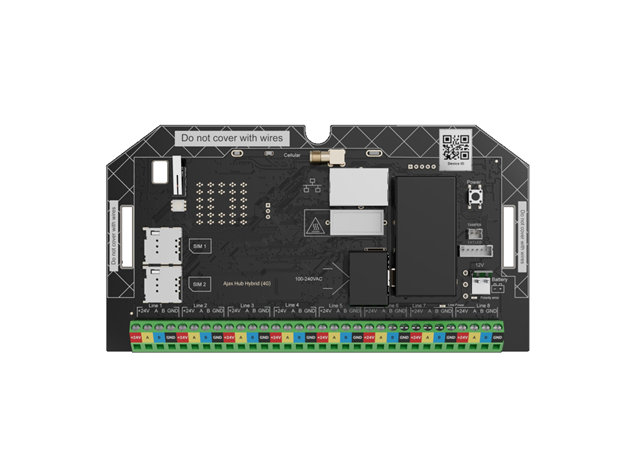 Ajax Hub Hybrid 4G sans boîtier AJ-Hub-Hybrid-4G-PCB