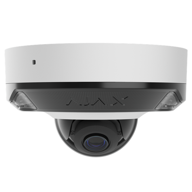 Caméra Ajax DomeCam Hybrid Light 8MP 2,8 mm blanc