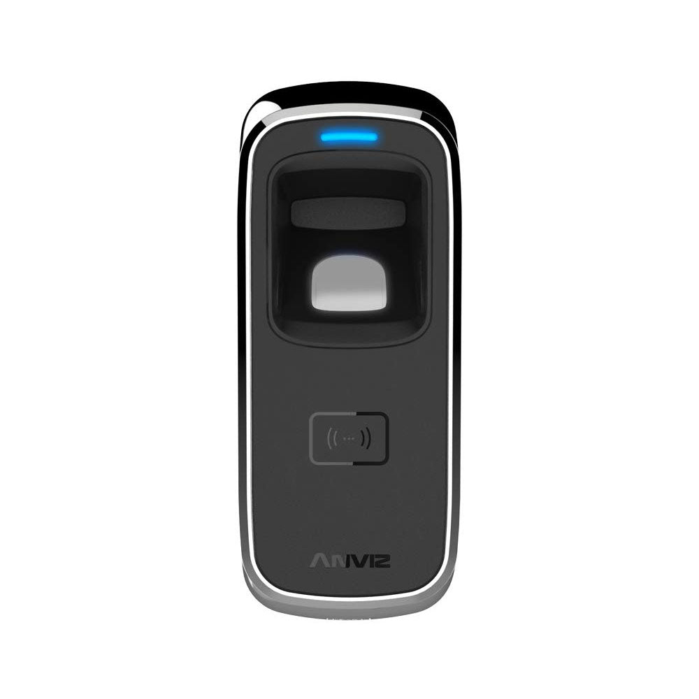 Lecteur autonome MIFARE et d'empreintes digitales Anviz pour une utilisation en extérieur