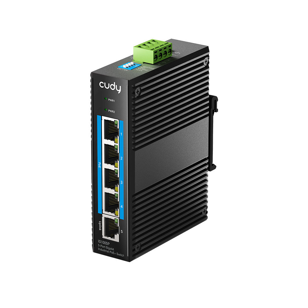 Commutateur Gigabit PoE+ industriel de Cudy