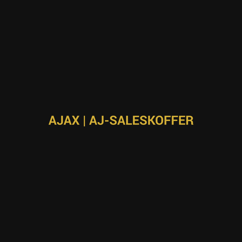Valise de vente Ajax deluxe pour des démonstrations rapides et convaincantes. – AJ-SALESKOFFER