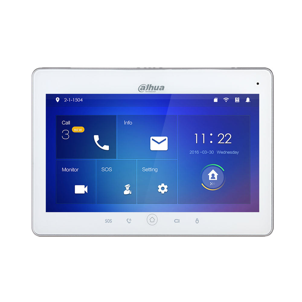 Moniteur IP SIP WiFi couleur 10 ""
