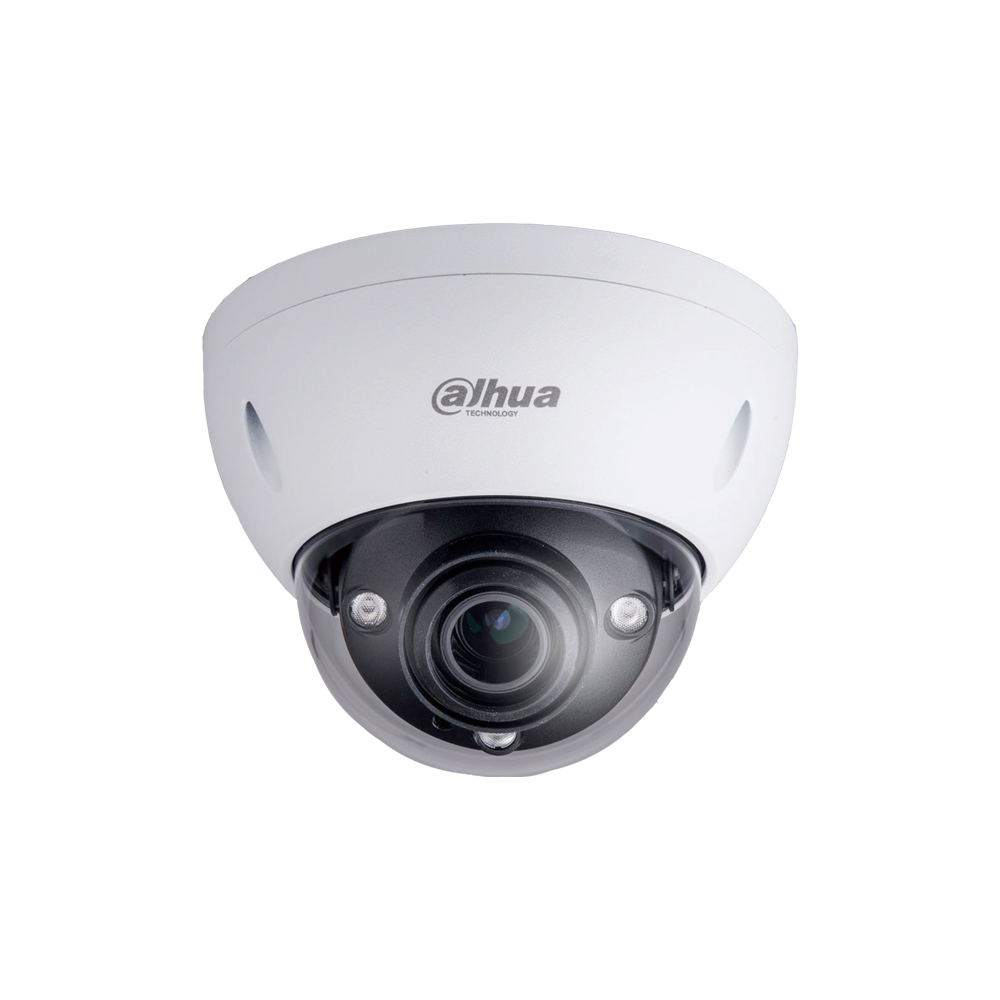 Dôme fixe IP avec éclairage IR de 50 m série StarLight, antivandalisme d'extérieur