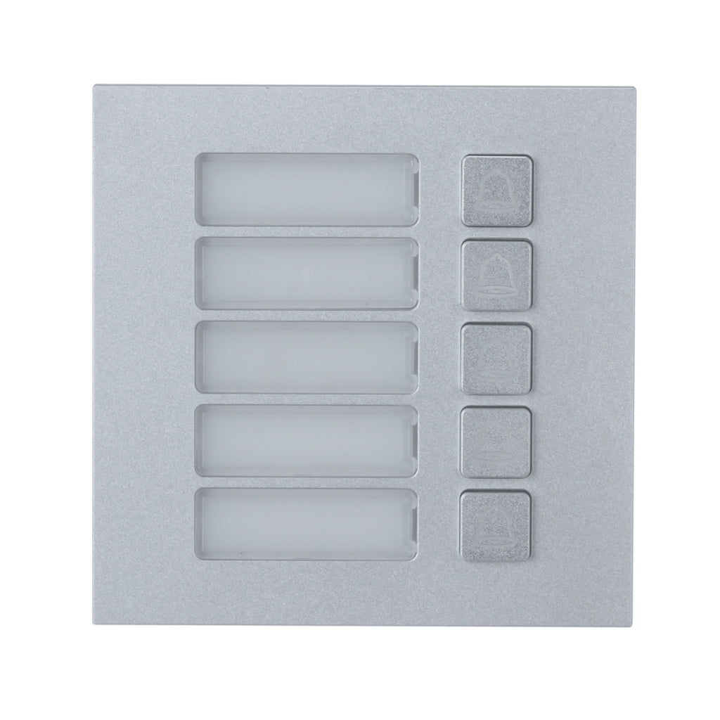 Module bouton poussoir Dahua avec 5 boutons pour système d'interphone vidéo IP