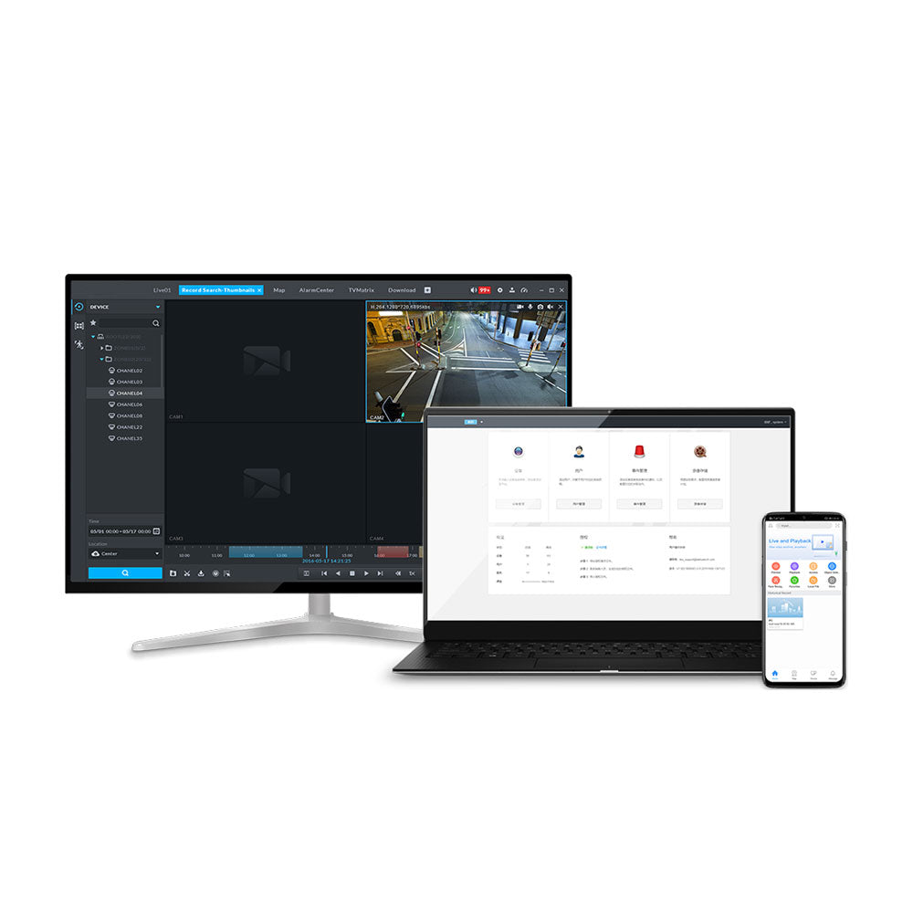 Licence Dahua Mobile Center de gestion vidéo à 1 canal