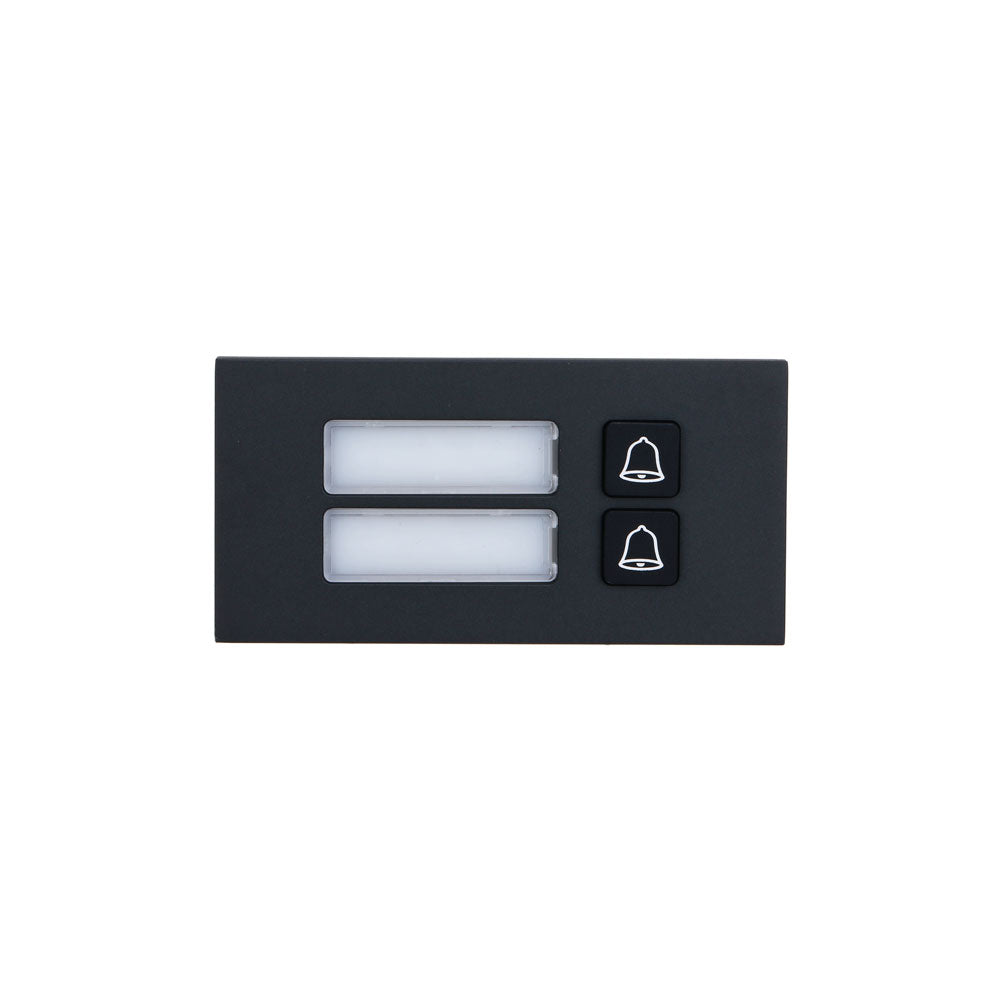 Module 2 boutons d'appel pour système modulaire VTO4202FB-X de Dahua