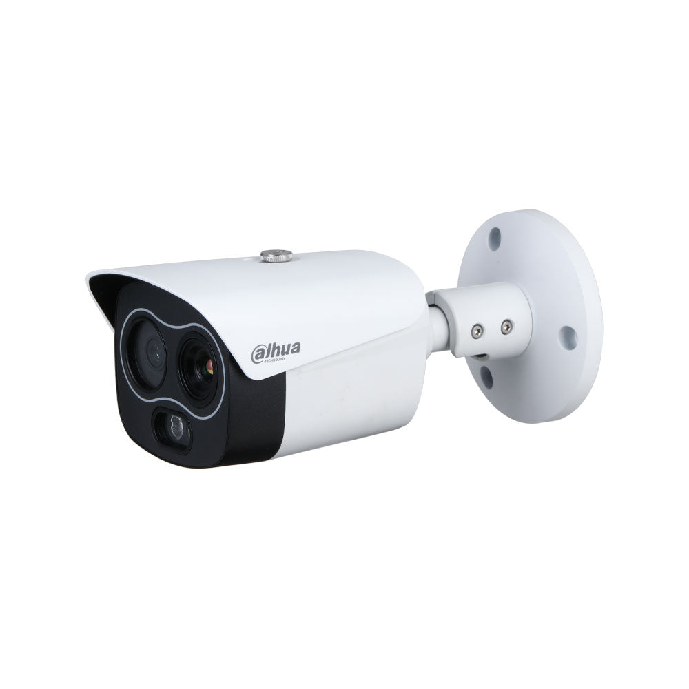 Double caméra IP thermique 10 mm + visible 12 mm