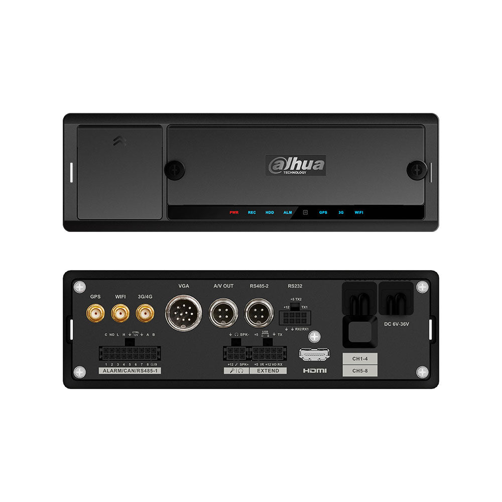 NVR mobile 2MP à 4 canaux avec PoE