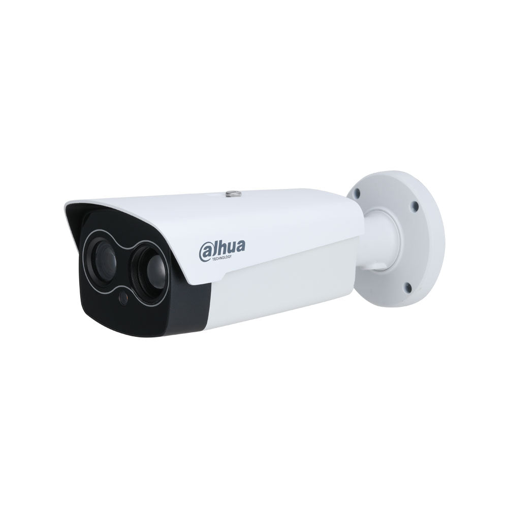 Double caméra IP thermique 13 mm + visible 6 mm