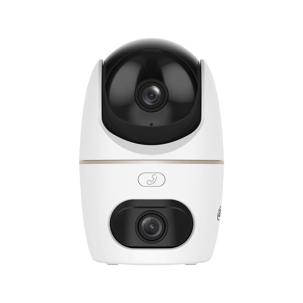 Dôme sans fil 5MP IP Wi-Fi avec double optique pour l'intérieur