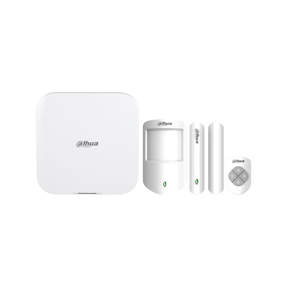 Kit d'alarme sans fil Dahua avec centrale IP, WiFi, 4G et périphériques radio