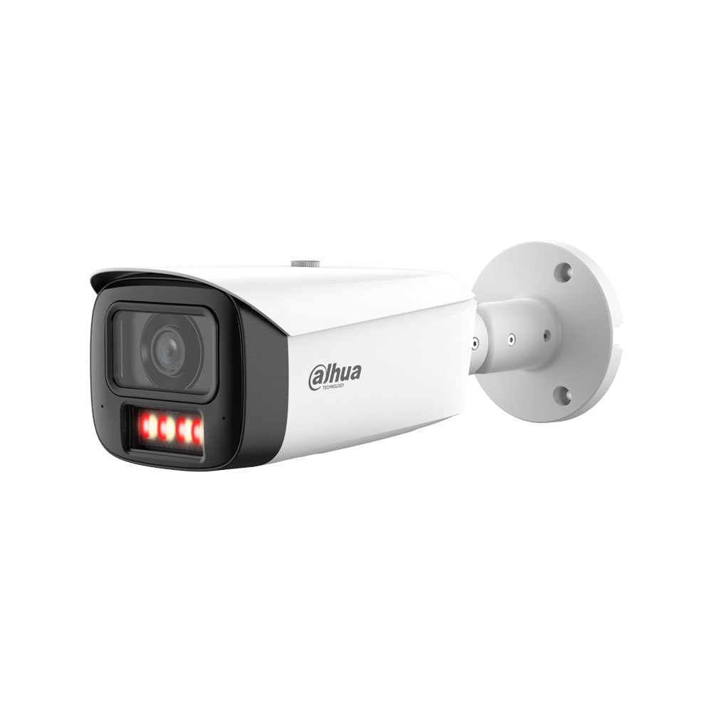 Caméra IP bullet Dahua WizMind 5 4MP avec WizColor et objectif fixe pour extérieur