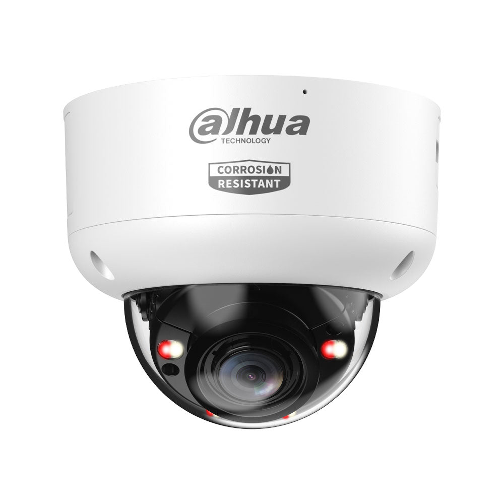 Dôme IP Dahua WizMind 5 anticorrosion 4MP avec WizColor et dissuasion active