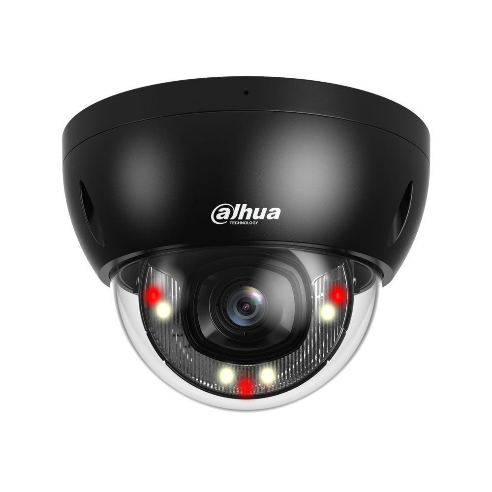 Mini-dôme IP Dahua WizSense 2 de 6 MP avec Smart Dual Light, SMD Plus et microphone intégré