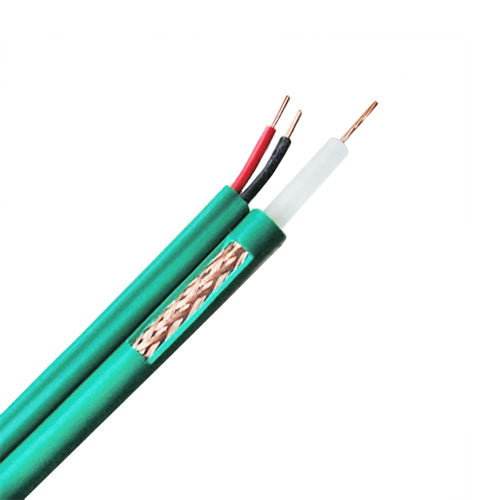 Câble coaxial KX6 combi de RG-59 + 2 X 0
