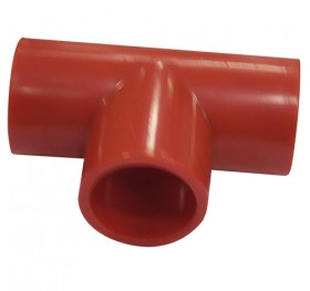 Embranchement en T en ABS pour tuyaux, 25mm