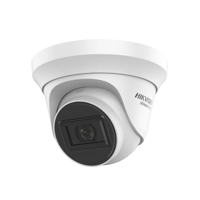 Dôme fixe 4 en 1 HIKVISION® HiWatch T Series avec éclairage IR intelligent de 40 m pour une utilisation en extérieur