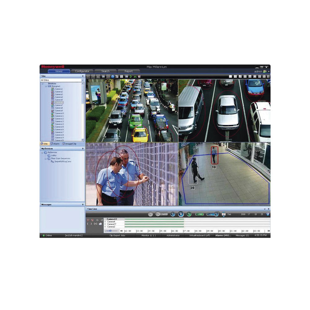 Logiciel Maxpro VMS Base avec 64 canaux