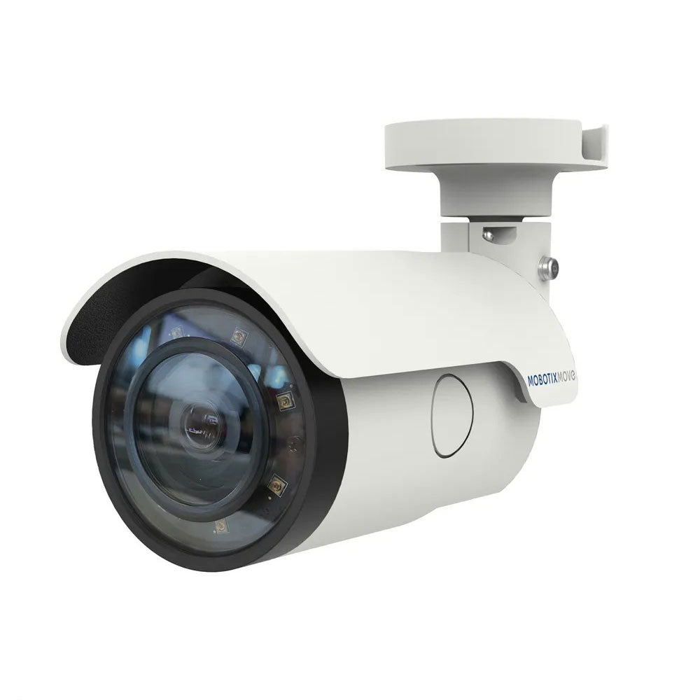 Caméra IP ALPR antivandale MOBOTIX MOVE 2MP avec reconnaissance de plaques