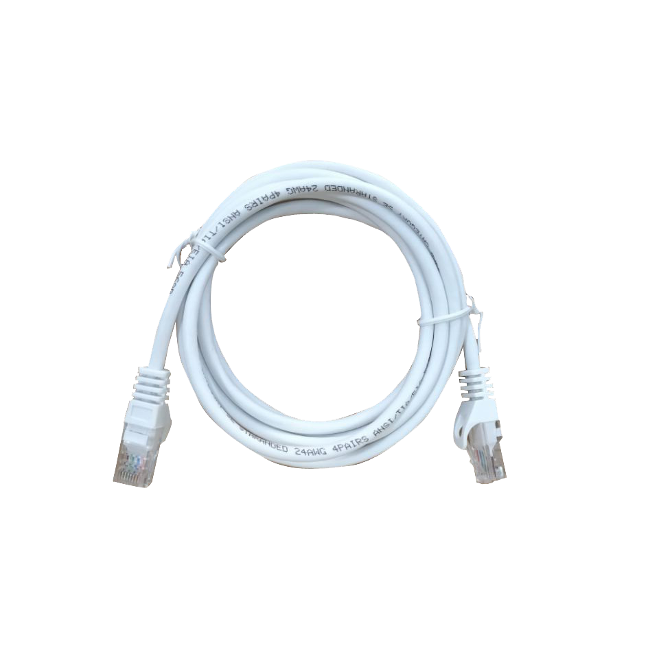 Câble UTP de 0,5 mètres sans blindage avec connecteurs RJ45 de catégorie 5E