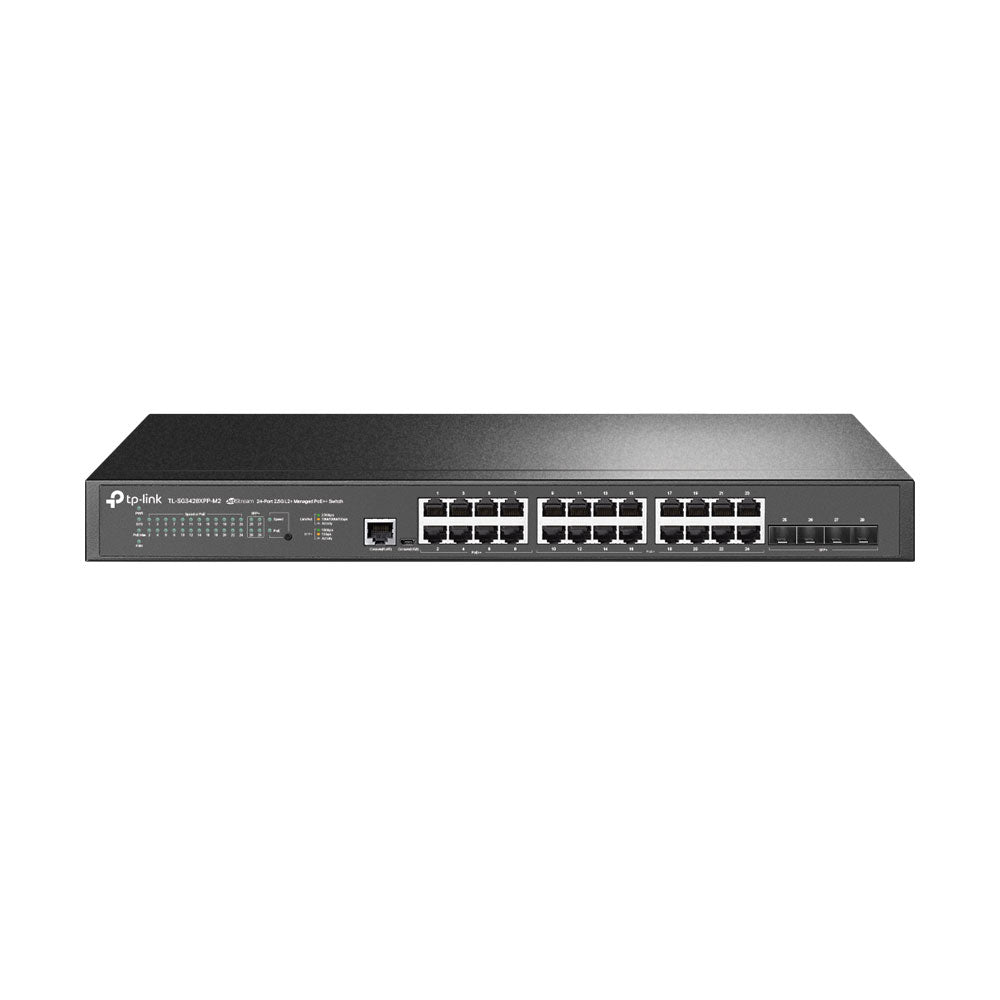 Commutateur PoE L2+ 24 ports 2,5G et 4 SFP+ 10 Gigabit