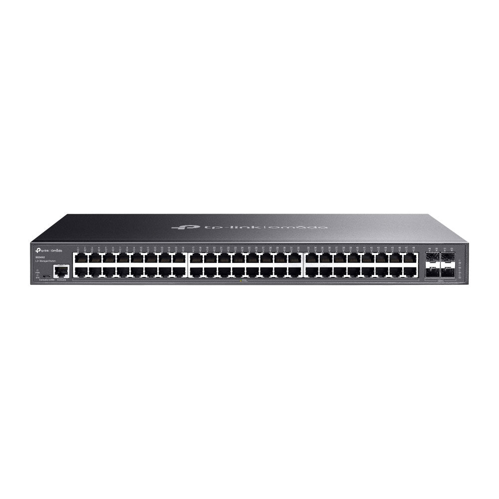Switch Gigabit L2+ avec 48 ports RJ45 et 4 ports SFP