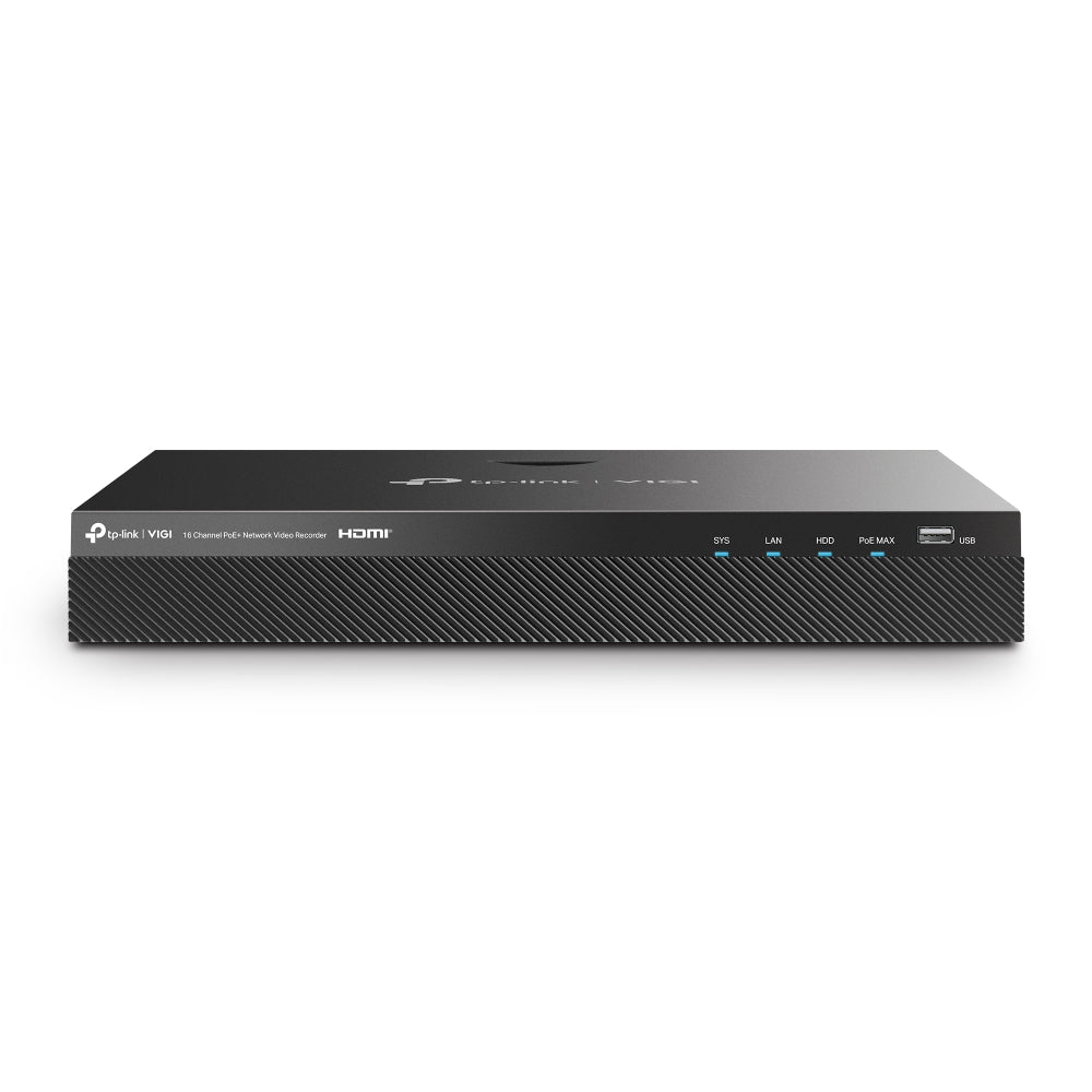 NVR IP 8MP à 16 canaux avec PoE+ et analyse intelligente