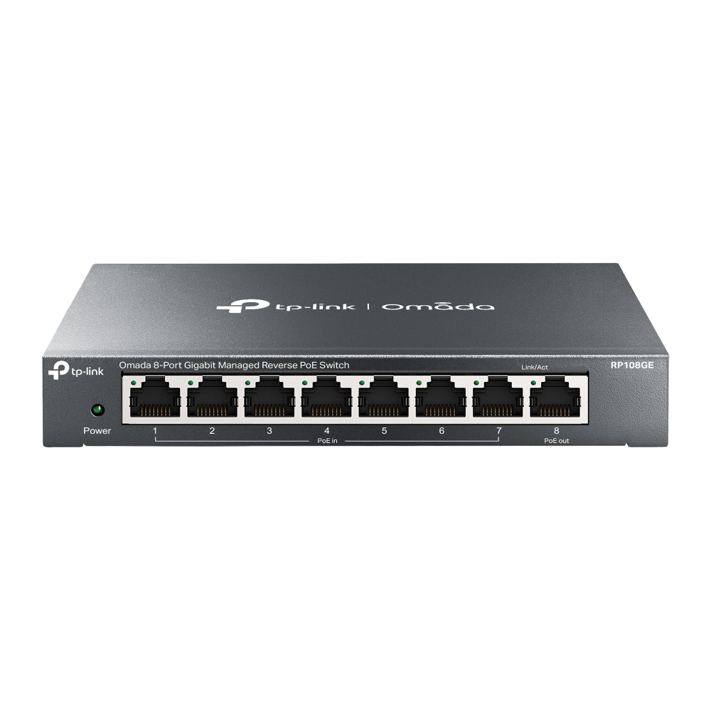 Commutateur PoE inversé gigabit Omada de TP-Link à 8 canaux