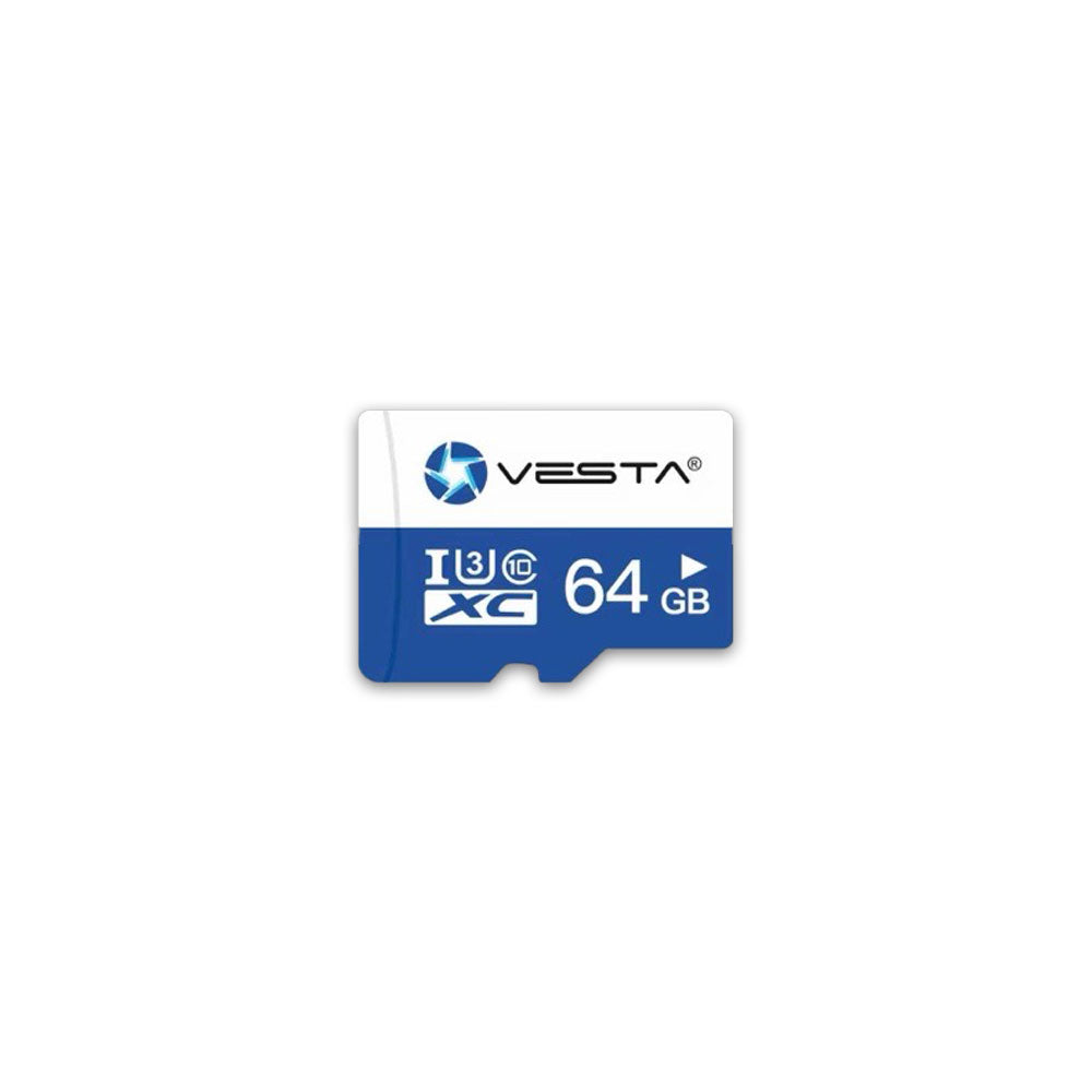 Carte microSDXC de 64 Go à haute endurance de VESTA pour la vidéosurveillance – VSD-64