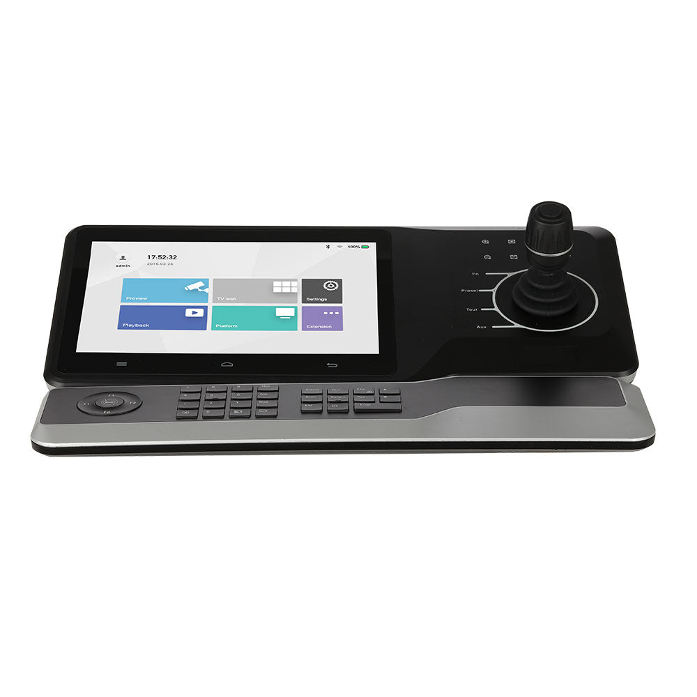 Joystick 4 AXES (pour fonctions PTZ) avec display LCD tactile de 11"