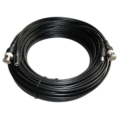 Câble coaxial rallonge pour signaux vidéo et de l´alimentation