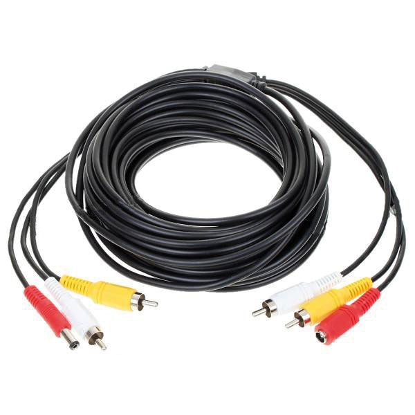 Câble coaxial rallonge pour signaux vidéo, audio et de l´alimentation