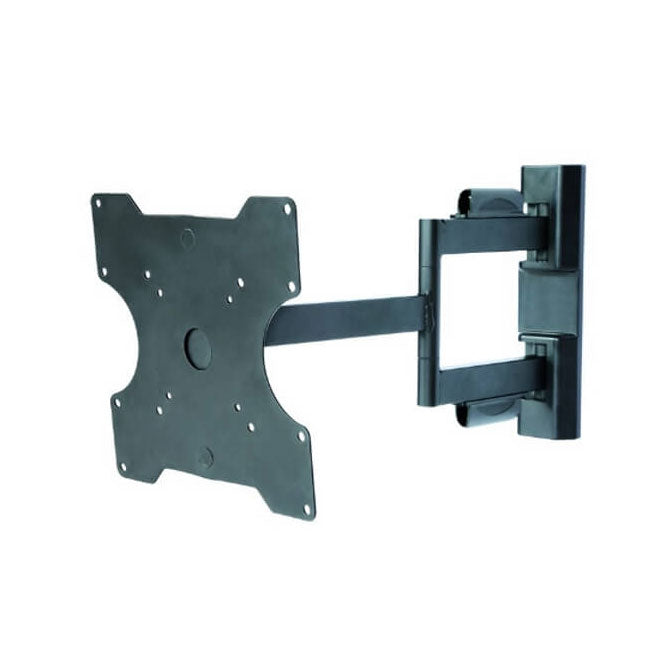 Support de mur articulé avec deux points de rotation pour moniteurs de 19" à 37"