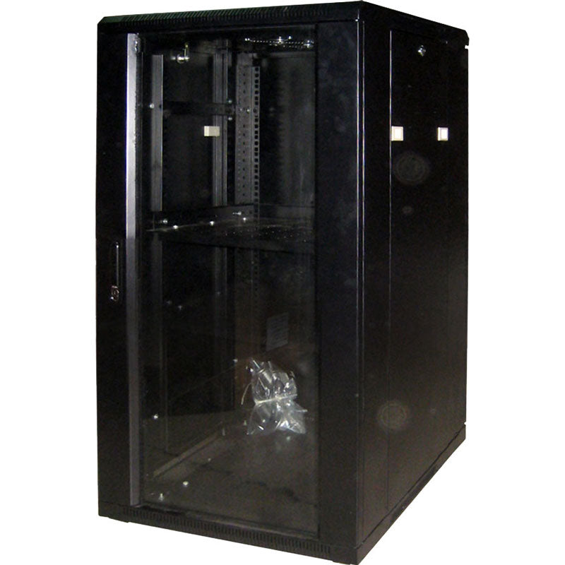 Armoire Rack 18U de DDNSeur et taille extérieur en mm de 600 (largeur) x 600 (Fonds) x 1075 (DDNS)