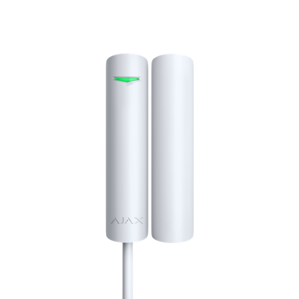 Ajax DoorProtect Fibra blanc. Détecteur d'ouverture filaire