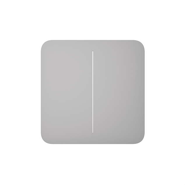 Ajax LightSwitch SoloButton double gris brume