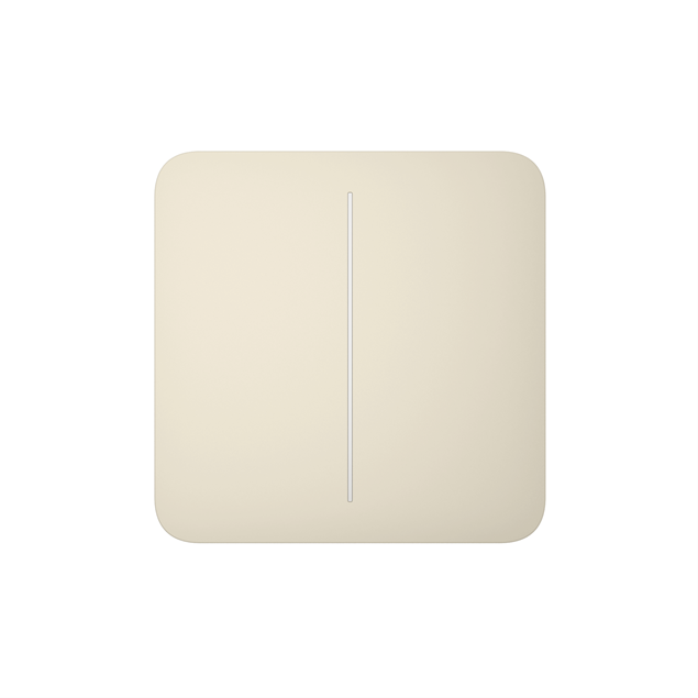 Ajax LightSwitch SoloButton double ivoire