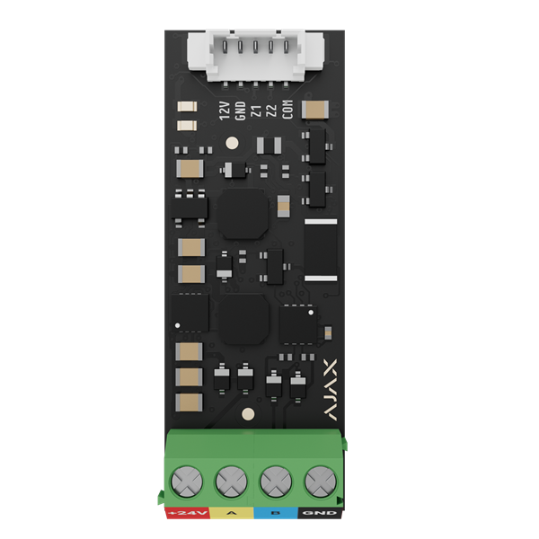 Ajax transmitter Fibra, pour connecter un detecteur câblé de tiers au ligne BUS FIBRA