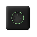 LightSwitch Jeweller prise intelligent. Couverture simple. Noir