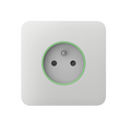LightSwitch Jeweller prise intelligent. Couverture simple. Blanc