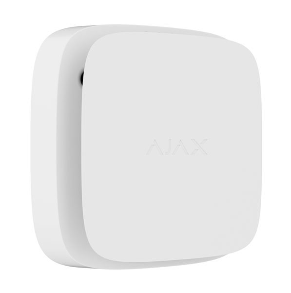 Ajax FireProtect 2, blanc, télécommande détecteur de fumée et de chaleur optique