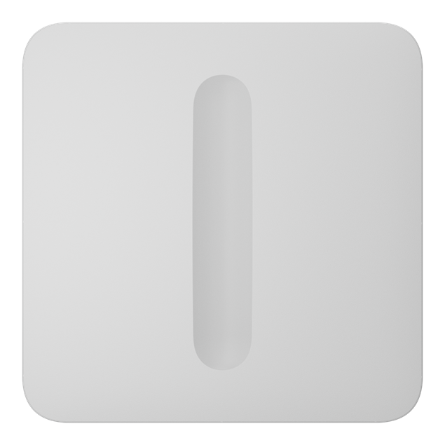 Ajax LightSwitch SoloButton variateur blanc