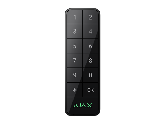 Ajax KeyPad Outdoor Fibra noir AJ-KeyPad-Outdoor-Fibra-Z
