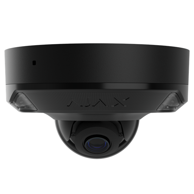 Caméra Ajax DomeCam Hybrid Light 8MP 4,0 mm noir
