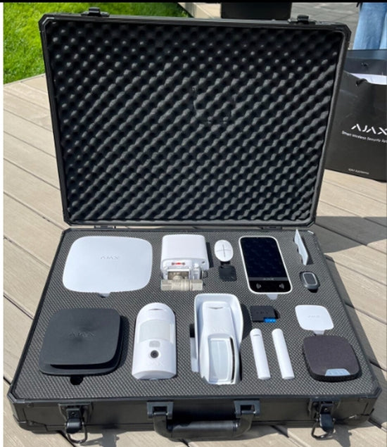Valise de démonstration Ajax compacte noire (AJ-SALESKOFFER V1)
