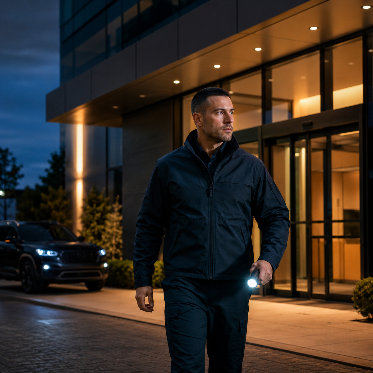 Option intervention après alarme : agent sur place